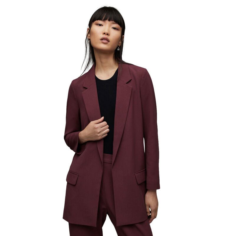 AllSaints Aleida Lightweight Tri Blazer image number 4